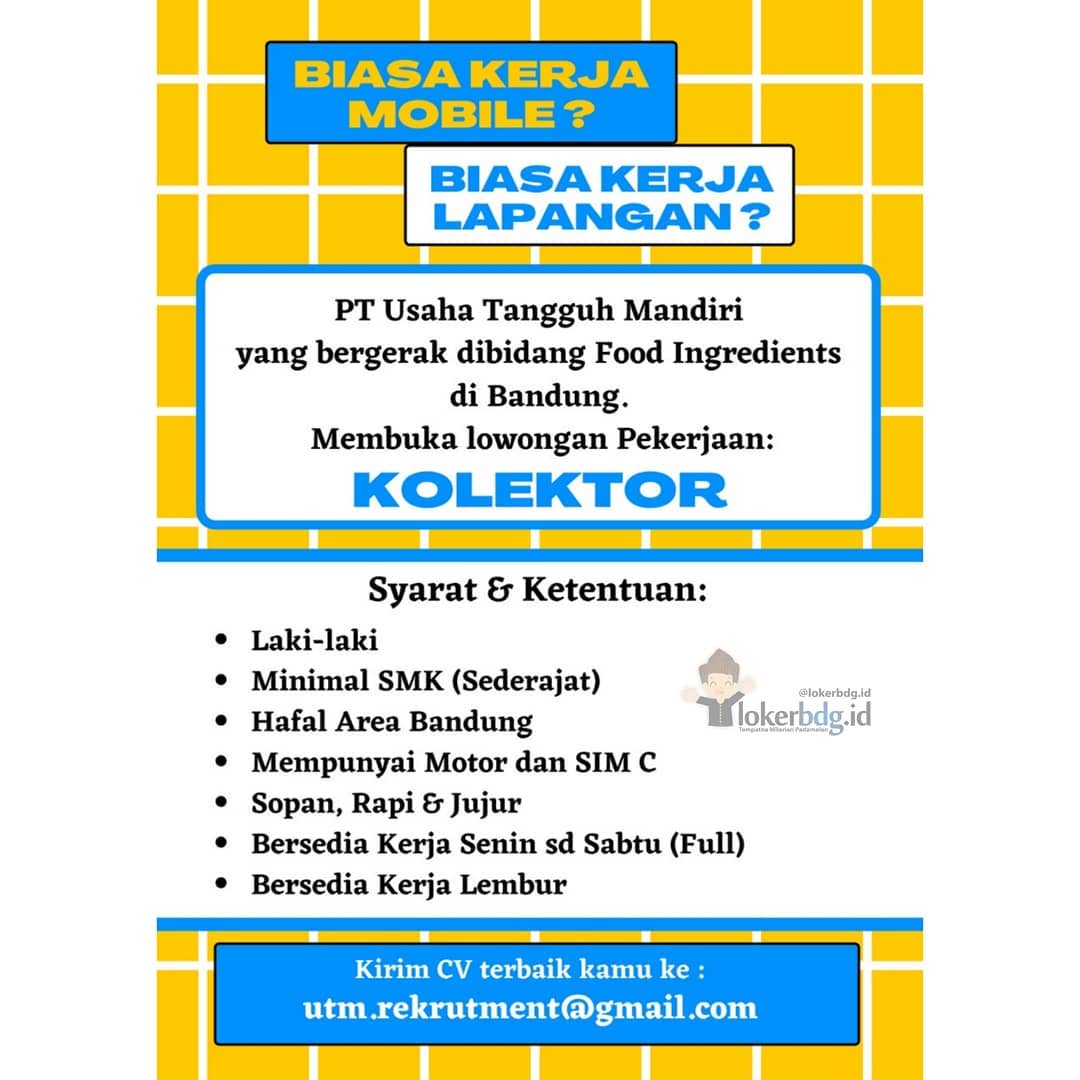 PT Usaha Tangguh Mandiri - Perusahaan Distribusi Food Ingredients di Bandung
. 
...