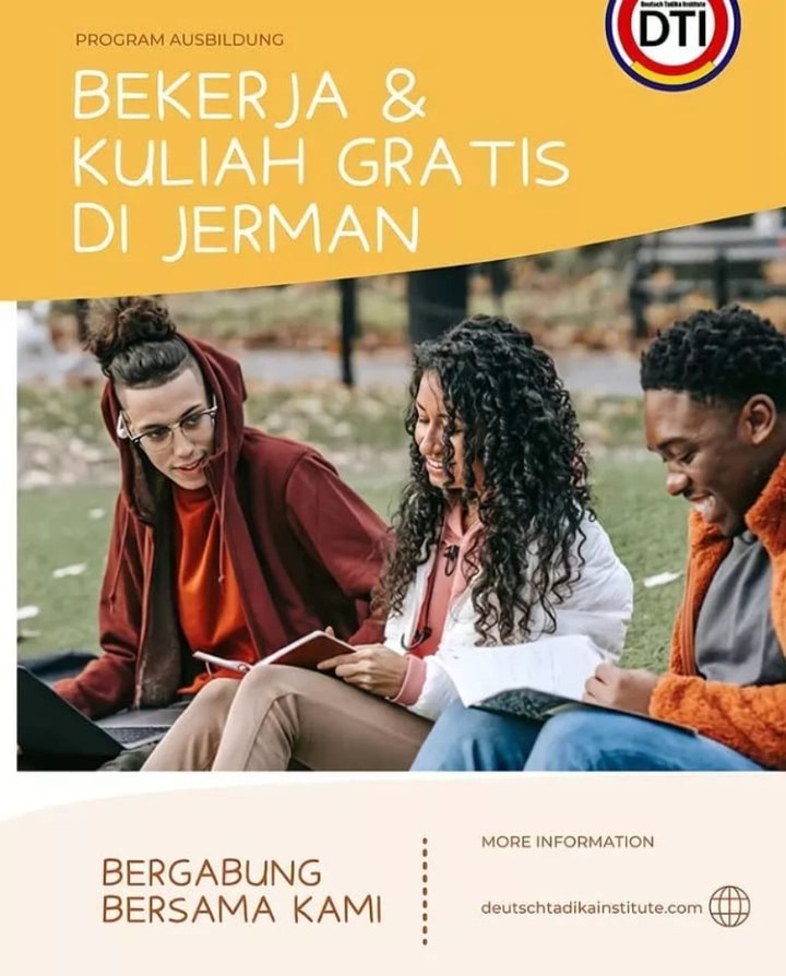Program Ausbildung merupakan program BEKERJA di Jerman dengan kontrak selama 3 t...