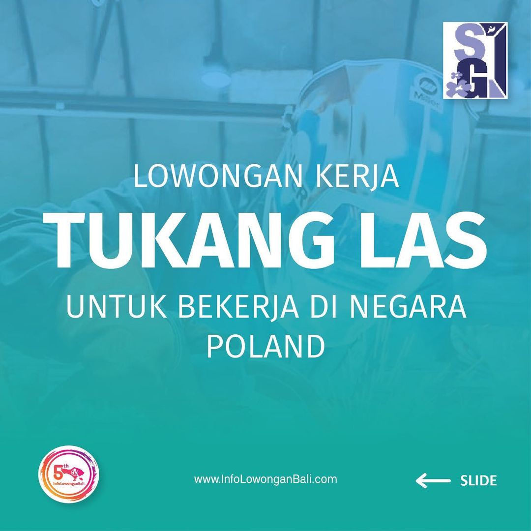 Dibutuhkan posisi welder / tukang las untuk bekerja di negara Polandia
.
Kriteri...