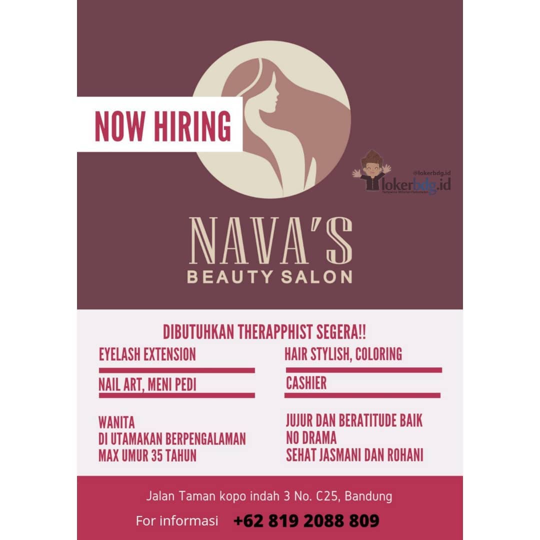 NAVA'S BEAUTY SALON
.
We are hiring
- EYELASH EXTENSION
- NAIL ART, MENI PEDI
- ...