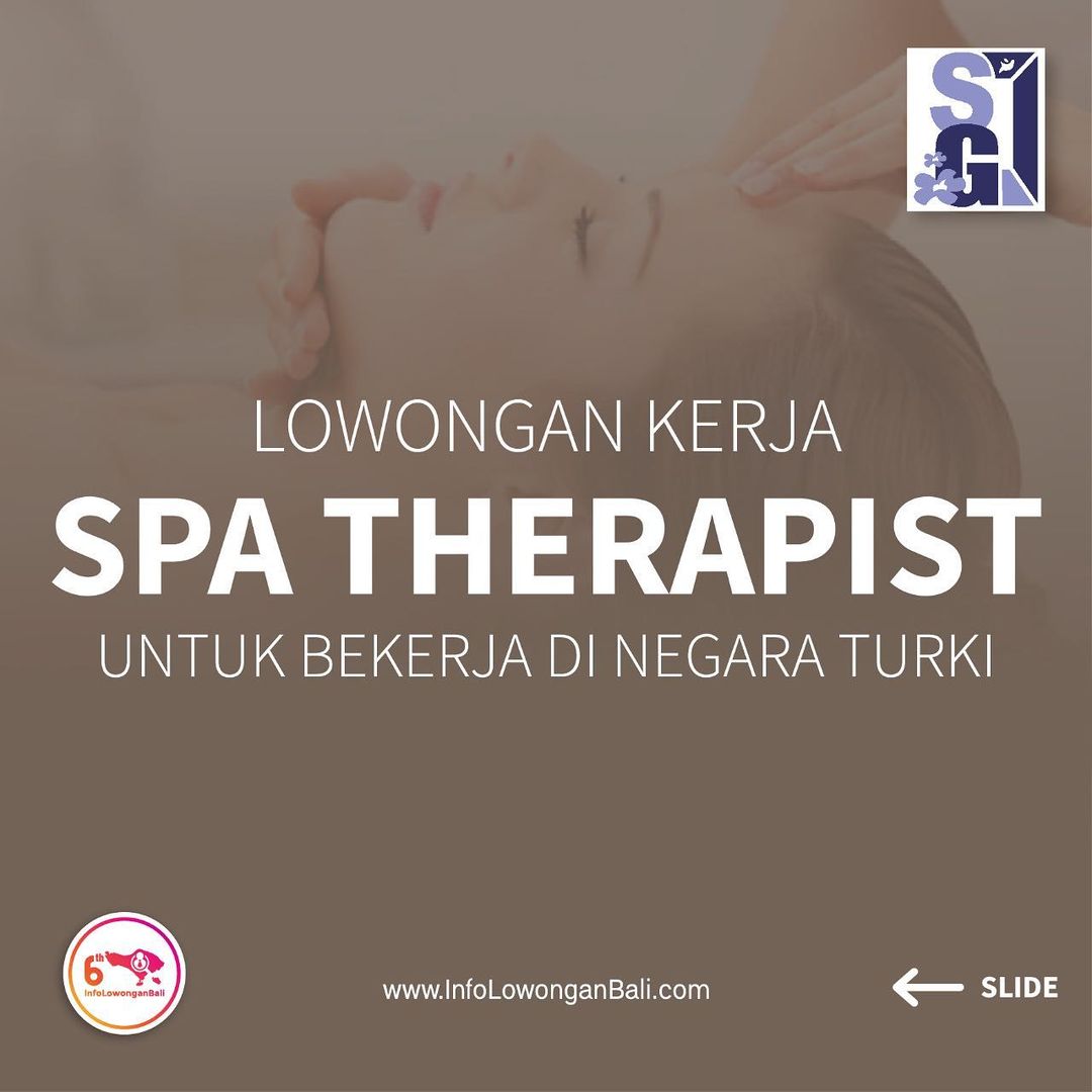 Dibutuhkan spa therapist untuk bekerja ke negera Turki
.
Kriteria :
- Pria / wan...