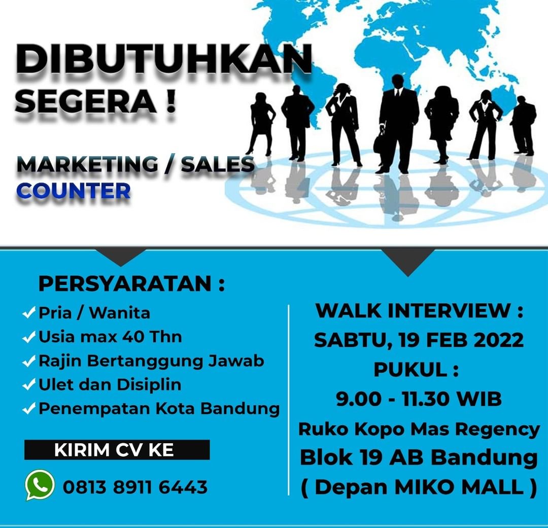 PT Semangat sejahtera Bersama atau dengan Brand Advance saat ini mengadakan Walk...