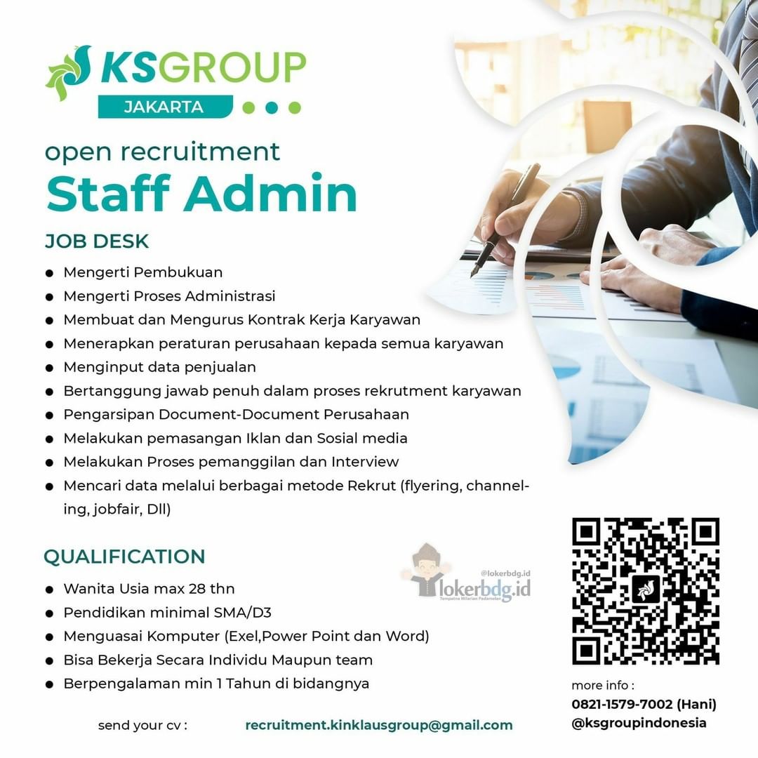 PT. KINKLAUS SUKSES INDO 
Jl. ITC Fatmawati Dutamas Blok D1-16, Jakarta Selatan
...