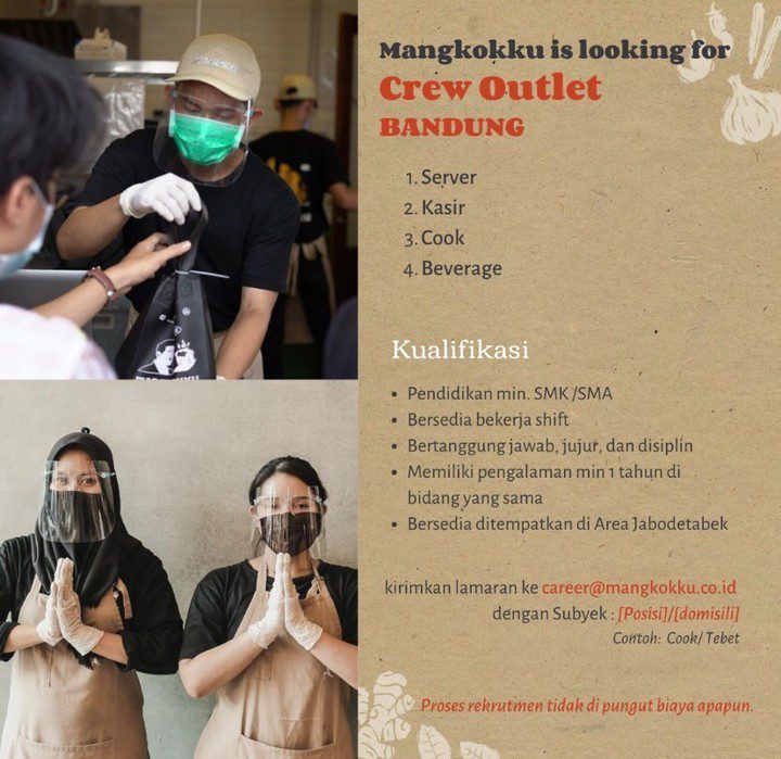 Hallo!
Mangkokku Indonesia sedang membuka kesempatan untuk kalian yang ingin ber...