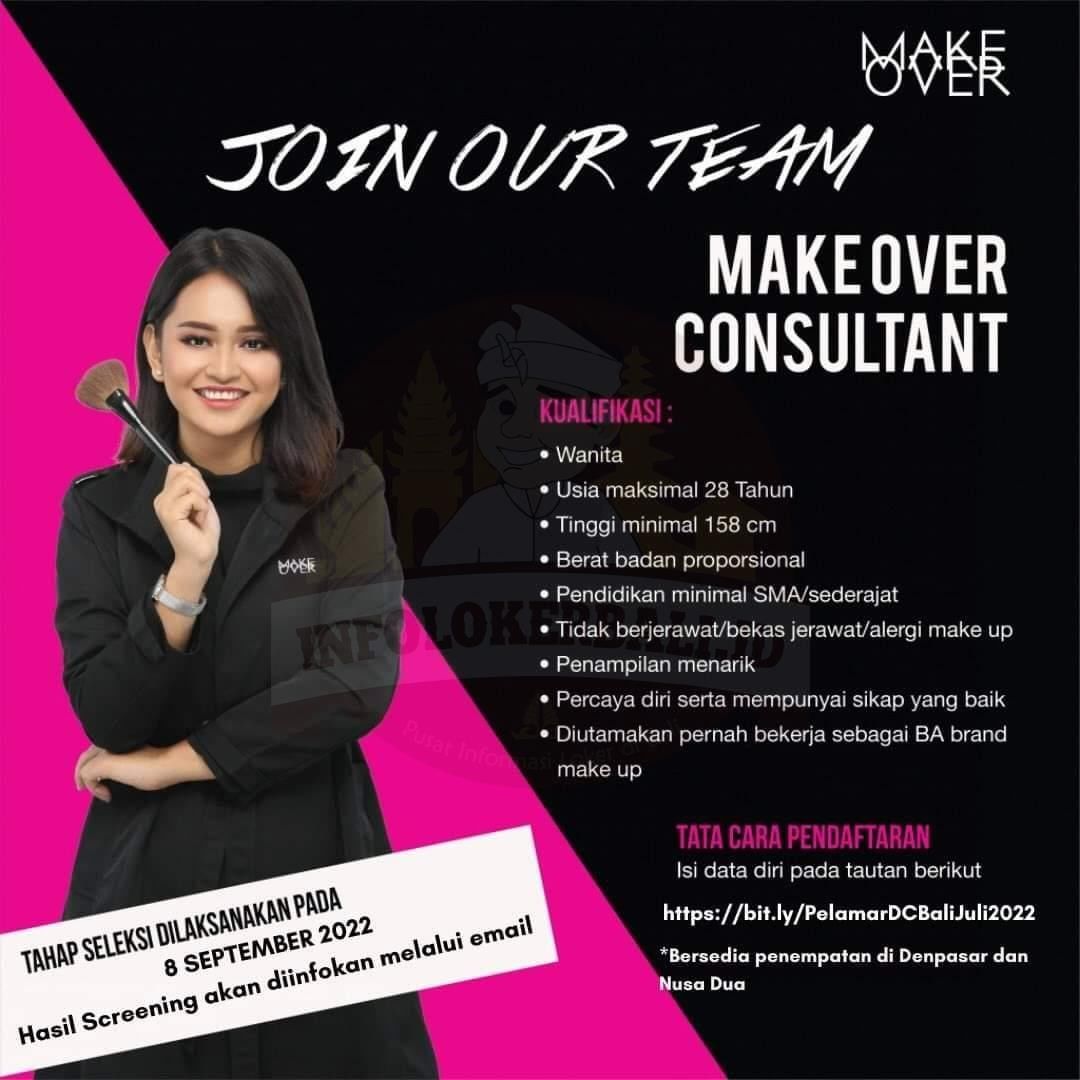 Paragon DC Bali Hiring 

Beauty Advisor, Emina Girl and Make Over Consultant

Li...
